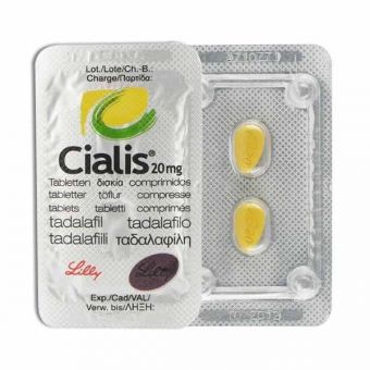 Cialis (Тадалафил) Eli Lilly 4 таблетки (1таб 20 мг) - Актобе